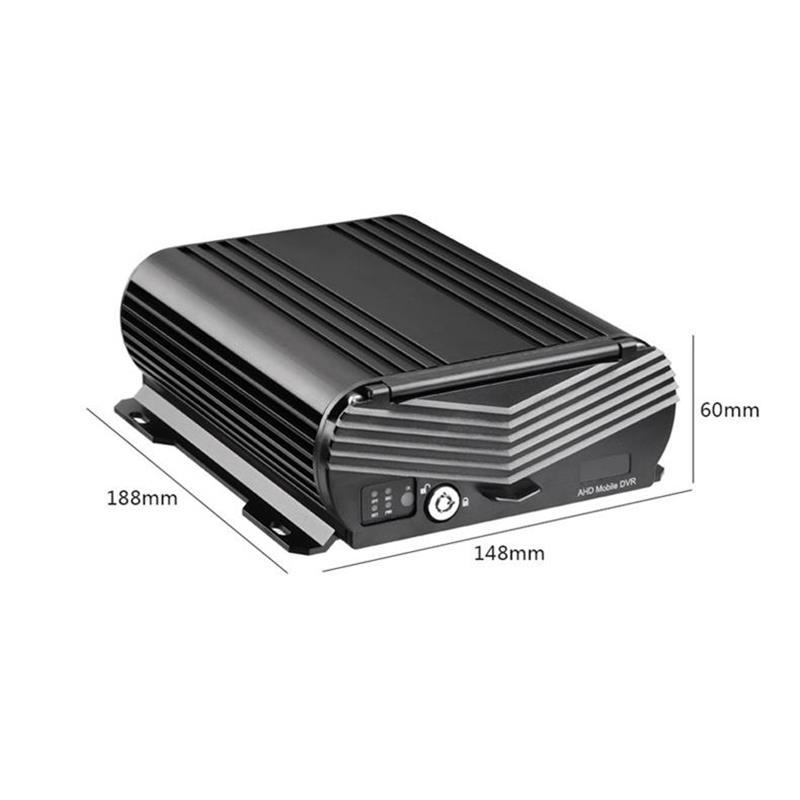 8CH 3G/4G HDD+SD Card Mobile DVR with GPS